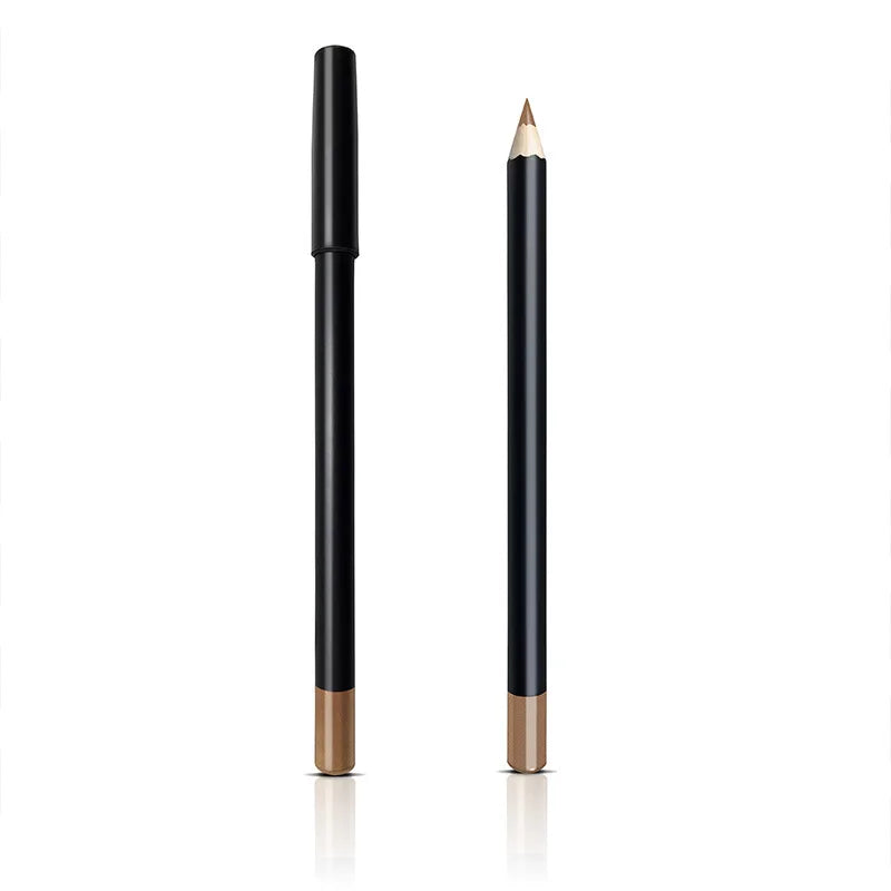 21 Color Matte Waterproof Wood Brown Lipliner Wholesale High Pigment Long Lasting Vegan Smooth Creamy Lip Liner