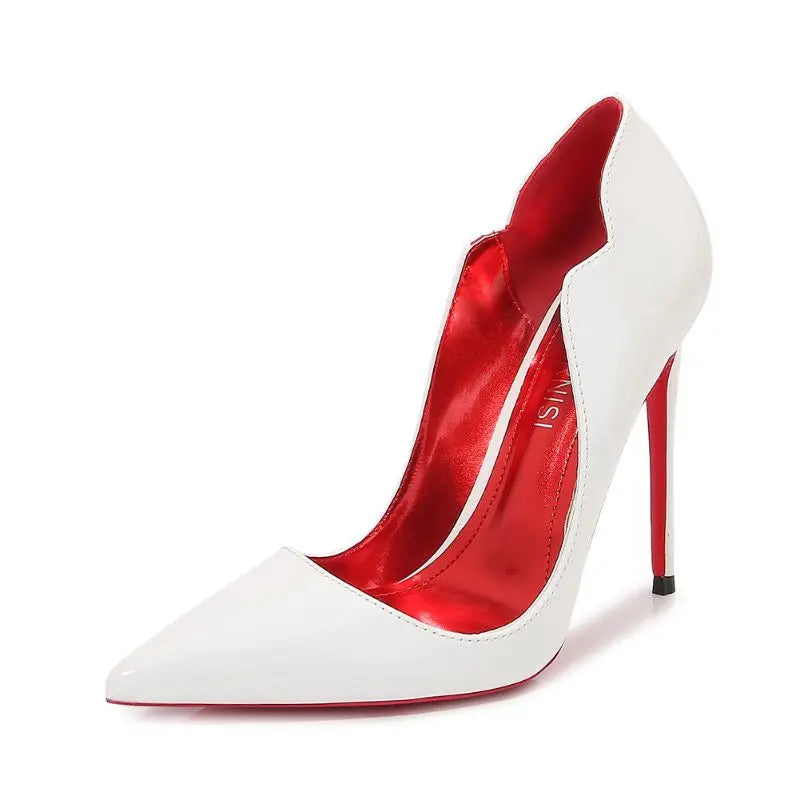 Luxury Elegant Female Footwear Office Wear Pumps Shoes High Heels for Ladies