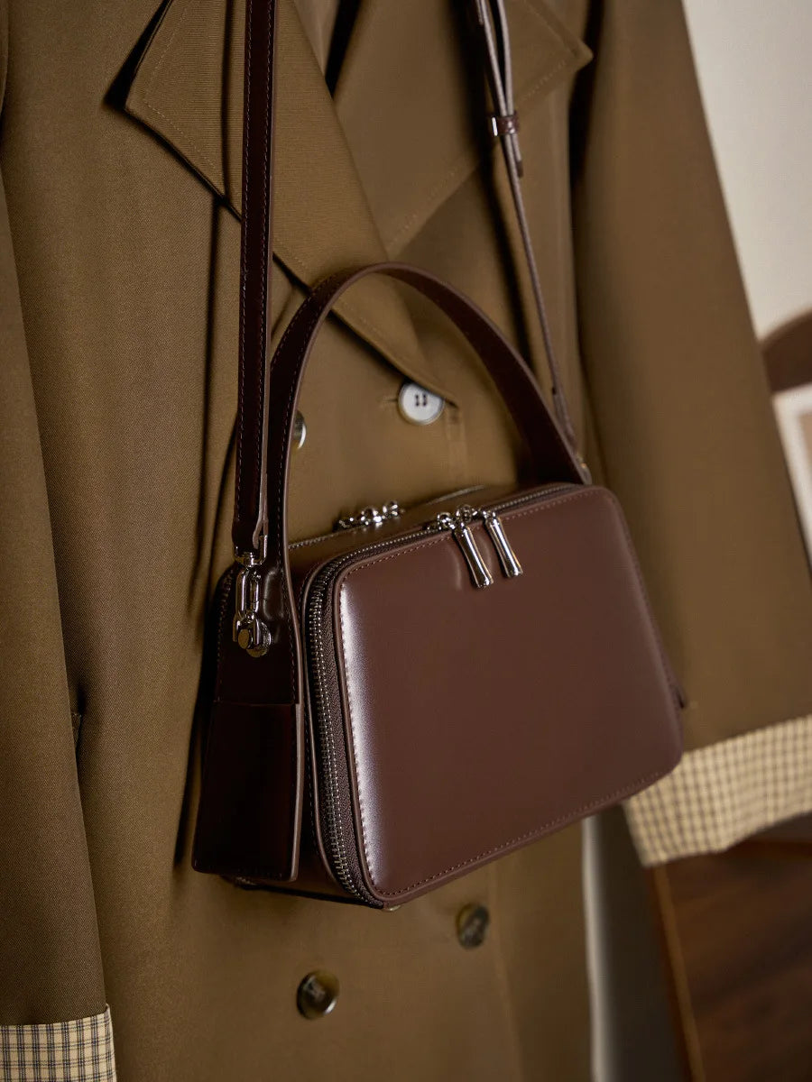 Wholesale Products Exquisite Women Bags Designer Luxury Leather Tote Handbag Genuine Cowhide Waxed Leather Fashion Casual Bag