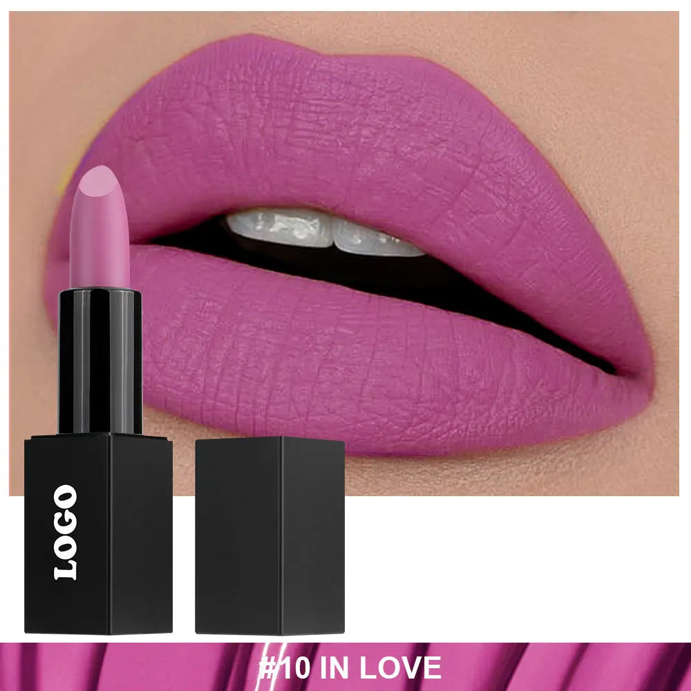 Cosmetic Private Label Fashionable Lady Makeup Creamy Matte Lipstick