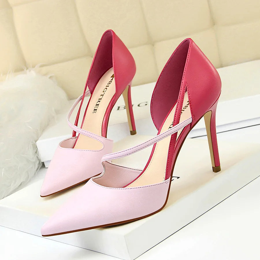 2025 Sexy High Heels for Women Shoes   Dress Design Pink