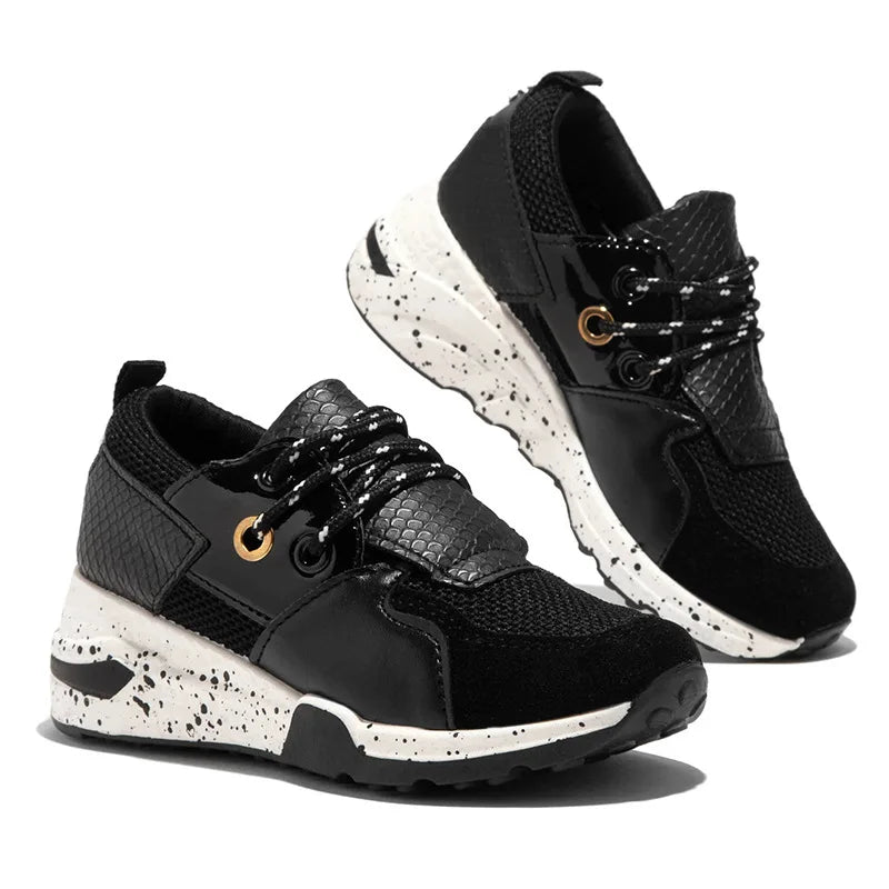 Latest Design Original Girls Casual Shoes High Quality Ladies Wedges Thick Sole Shoes