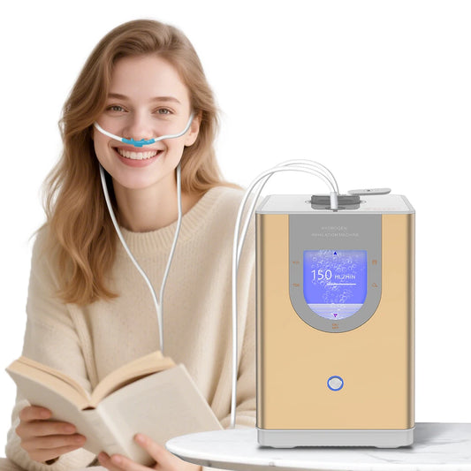 Generator PEM Technology Metal Shell 150ml Hydrogen Oxygen Breath Hydrogen Inhalation SPE Hydrogen Water Generator Machine
