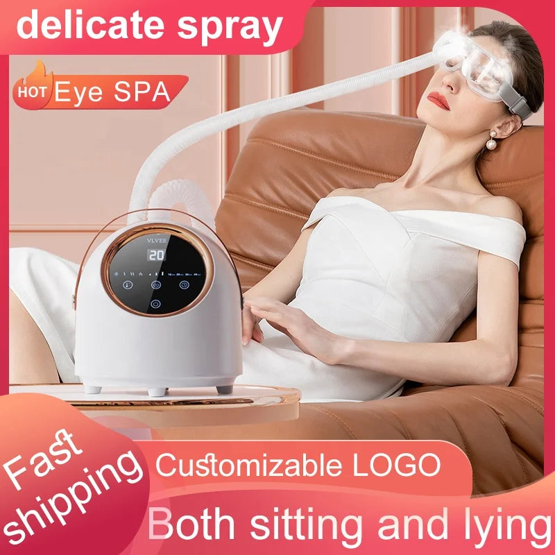 Portable New Eye Atomizer Hot and Cold Dual-mode Eye Dry Fatigue Eye Moisturizer Intelligent Timing
