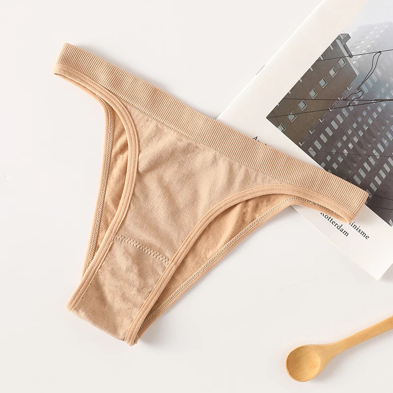 1PC/2PCS Women's Thongs Seamless Underwear Brazilian Panties Sexy G-String Female Bottoms Sexy Lingerie High Cut Leg Pantys M-L