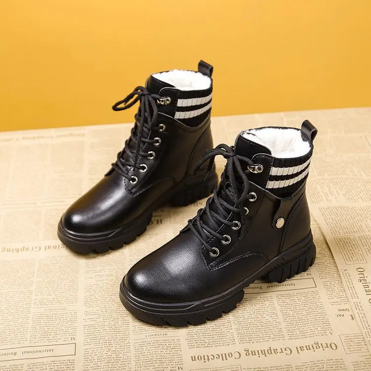 Snow Boots Women Winter New Fashion Short Boots Cotton Shoes
