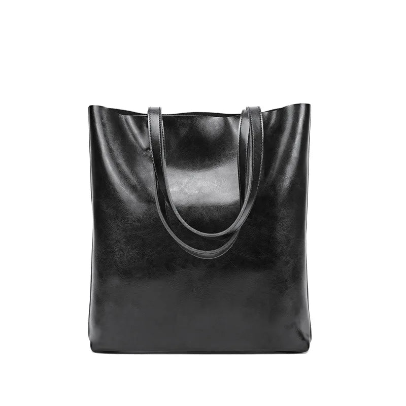 Style Luxury Real Leather Shopping Hand Bags Tote Bag Ladies Fashion Bag Cow Leather Private