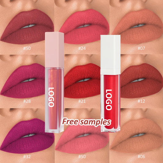 Vegan 53 Colors High Pigment Cosmetics Waterproof Matte Liquid Lipstick