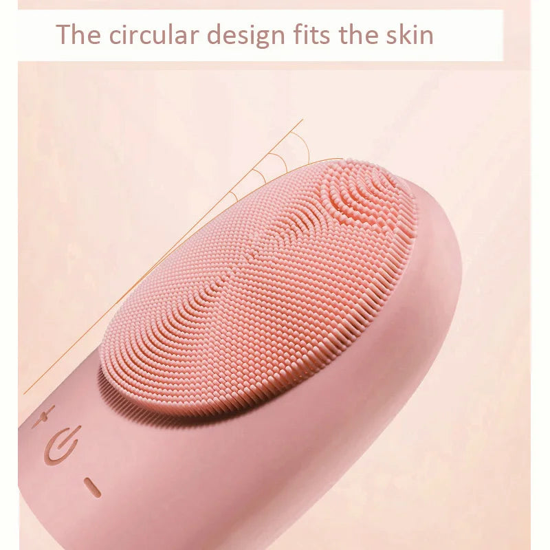 Portable Waterproof Silicone Facial Cleansing Brush Manufacturer Beauty Products Beauty Sonic Face Cleansing for Women