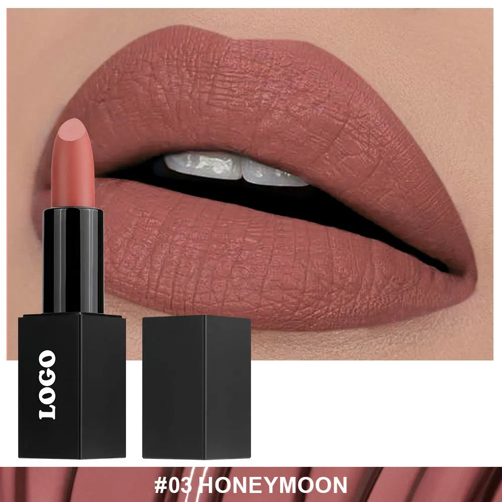 Cosmetic Private Label Fashionable Lady Makeup Creamy Matte Lipstick