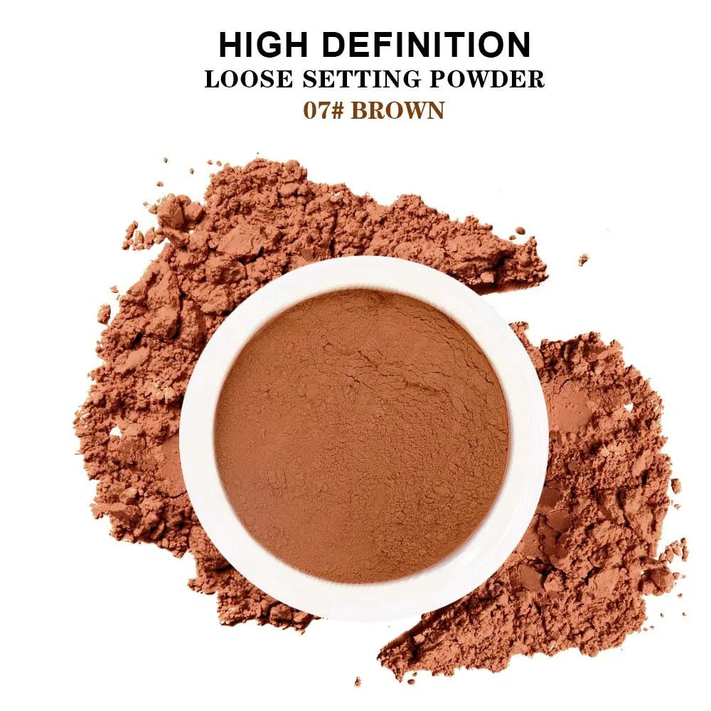 New Arrival 14 Colors Make Your Own Brand Waterproof Private Label Face Makeup Loose Translucent Setting Loose Powder