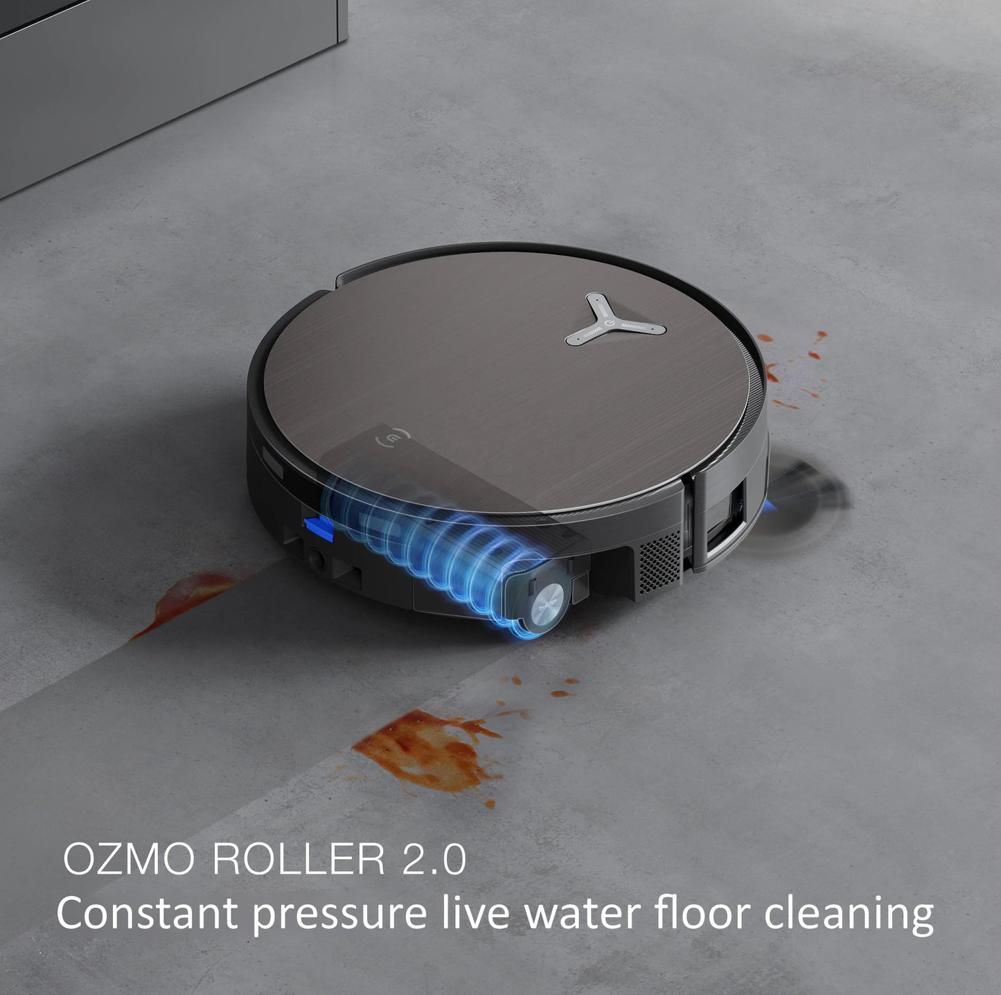 For r X11 OMNICYCLONE Robot Vacuum Cleaner Wet/Dry Function Expandable Mop Brushes Sonic Mopping App-Controlled Hotel