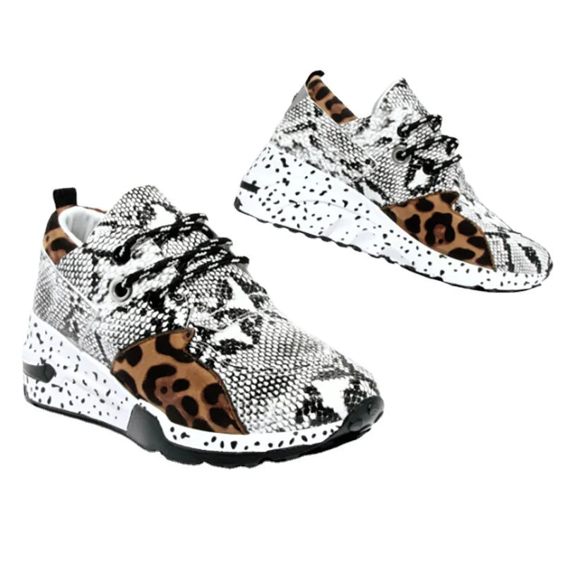 Latest Design Original Girls Casual Shoes High Quality Ladies Wedges Thick Sole Shoes