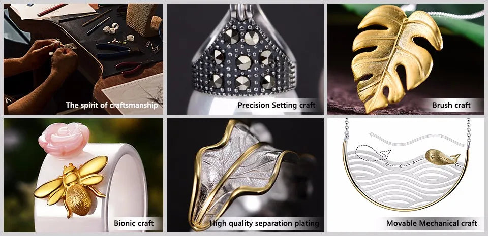 Luxury Jewelry Brilliant Cut Diamond Moissanite Necklaces White Rose Gold Real 925 Silver Chain 1ct for Women Wedding