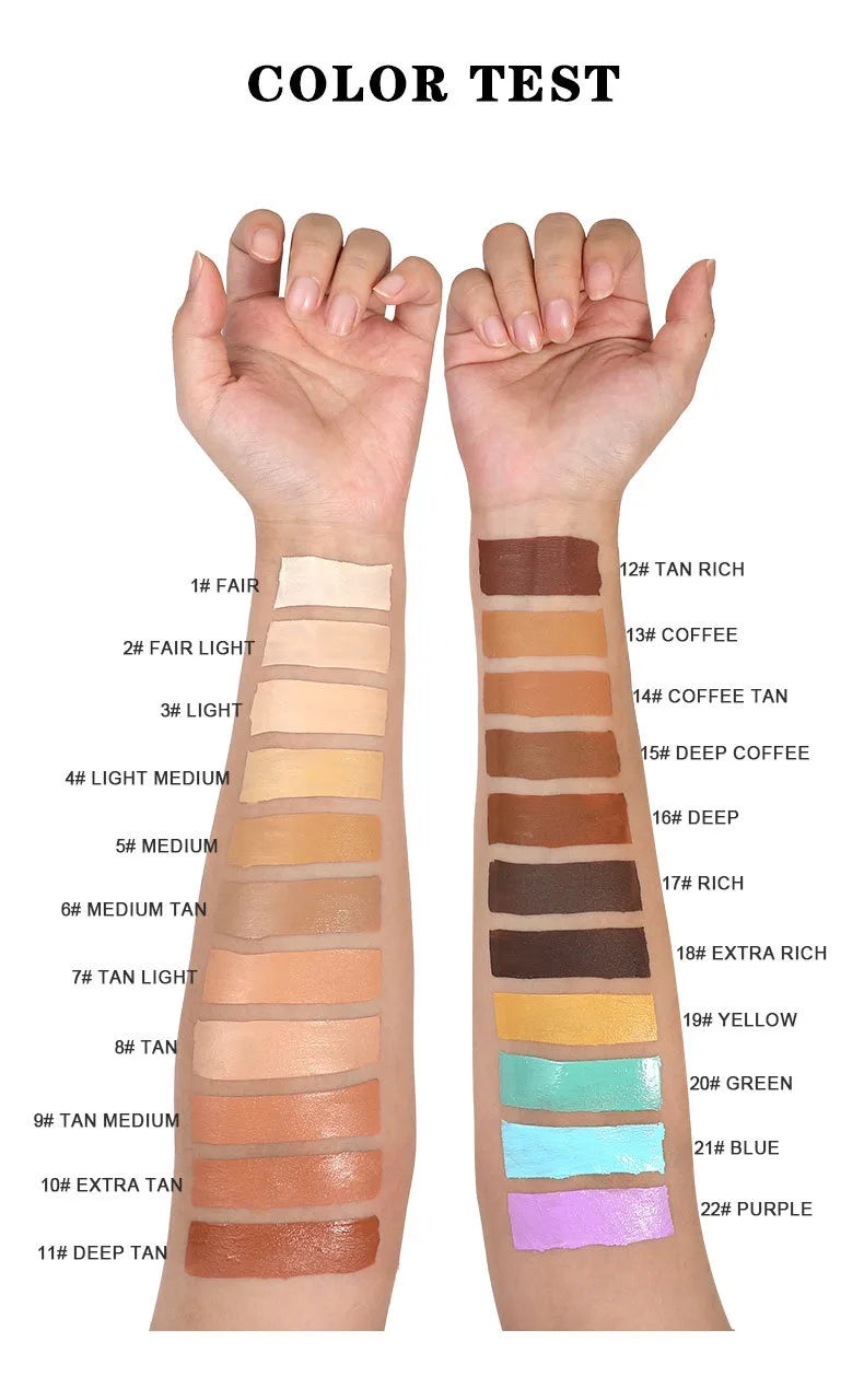 Liquid Concealer Full Coverage Makeup Private Label Waterproof Liquid Foundation Concealer