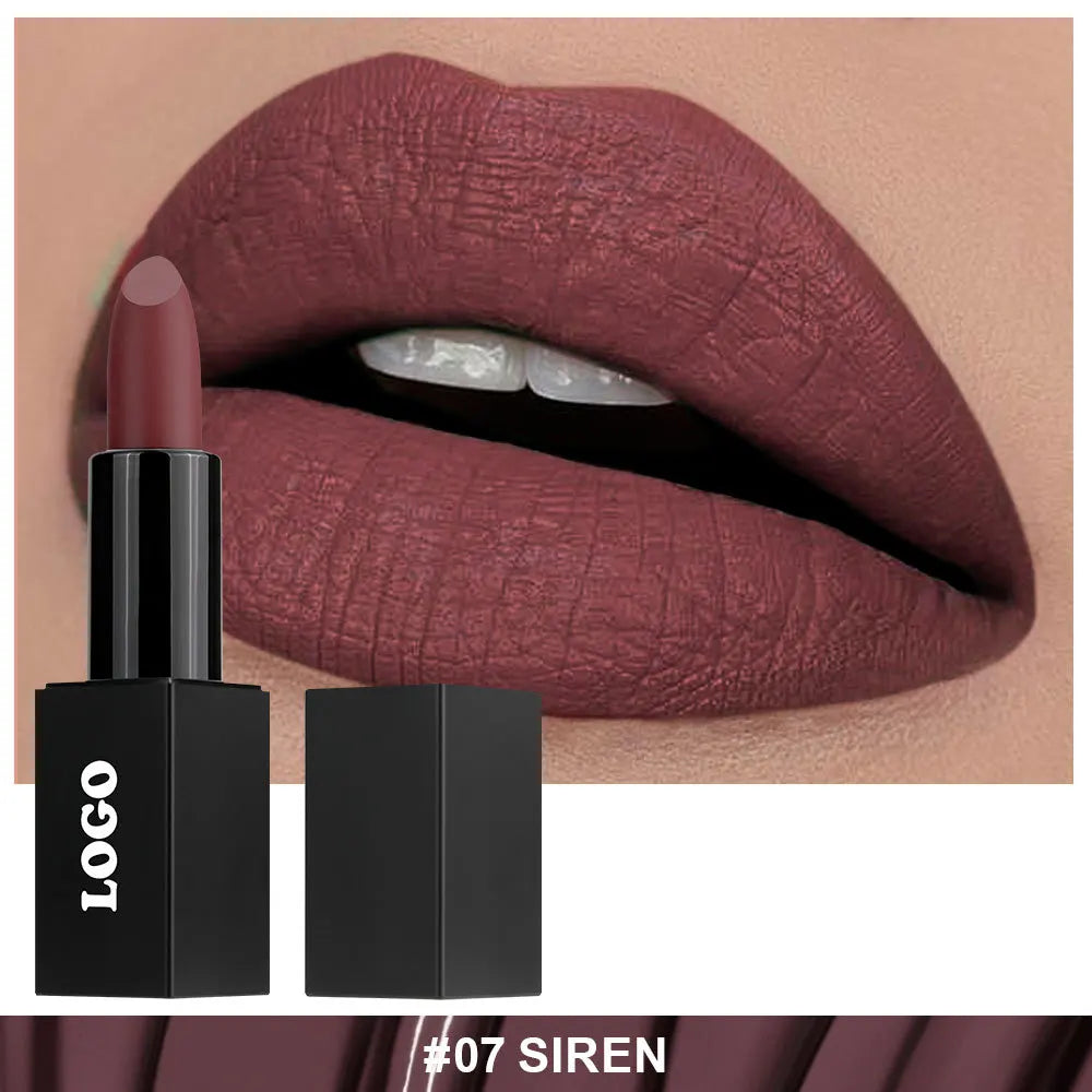 Cosmetic Private Label Fashionable Lady Makeup Creamy Matte Lipstick