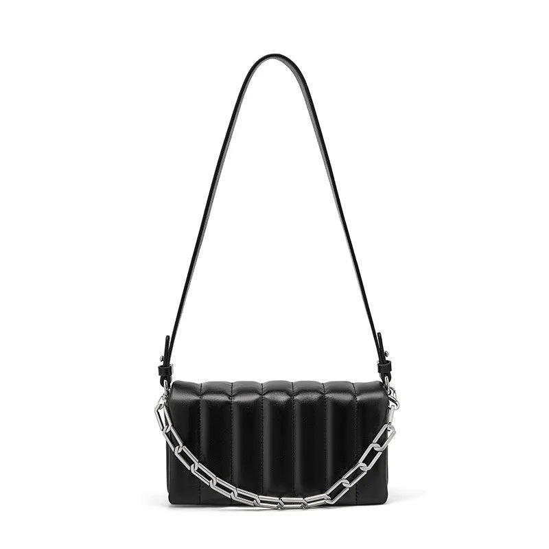 2025 Ladies Cowhide Handbag High Quality Genuine Leather Candy Polyester Vintage for Summer Winter Luxury Single Bag for Women