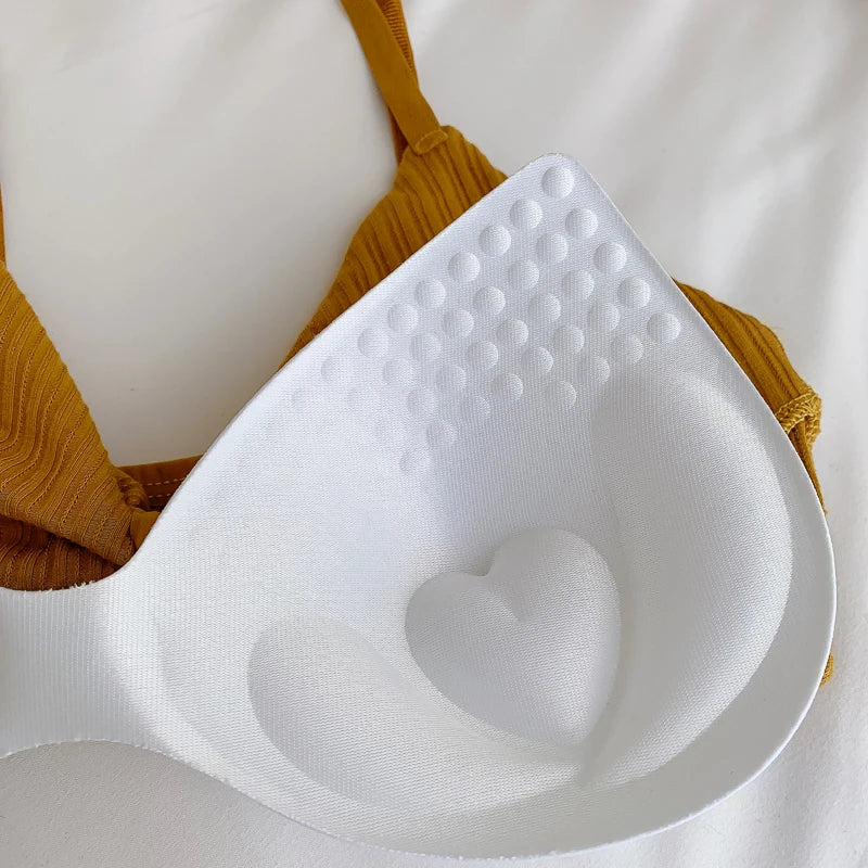 Wire Free Bras For Women Push Up  Sexy Lingerie Comfort Bra Tops Female Brassiere Seamless Underwear Solid Intimates