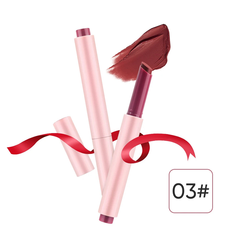 Lip Stick Hydrating Moisturizing Vegan Non-drying High Pigment Glossy Lipstick  Lip Gloss
