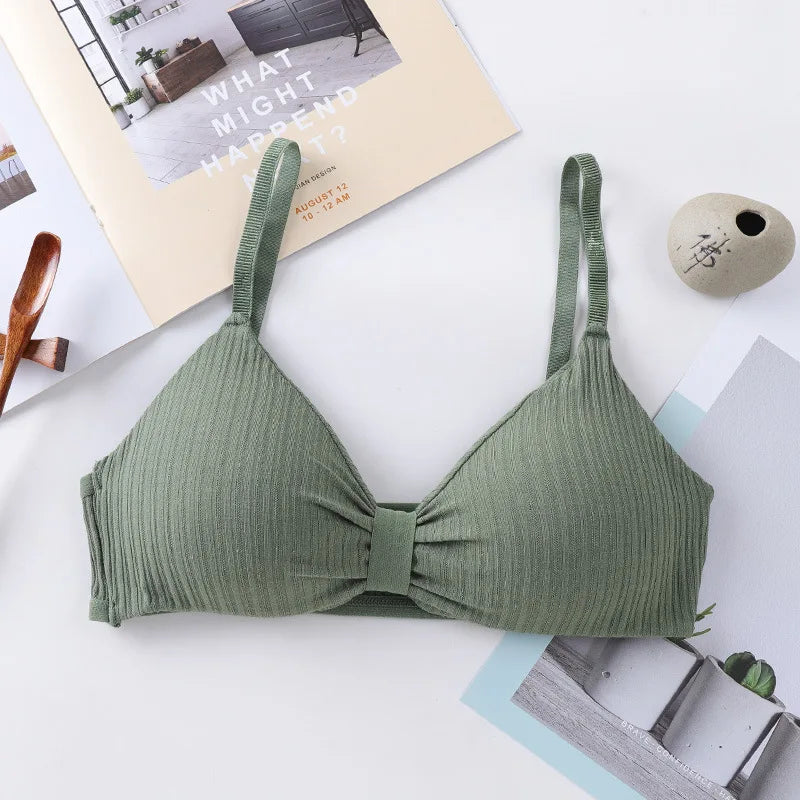 Wire Free Bras For Women Push Up  Sexy Lingerie Comfort Bra Tops Female Brassiere Seamless Underwear Solid Intimates
