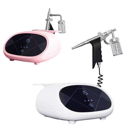 Newest Nano Spray Spa Steam Facial Airbrush Water Oxygen Air Brush High Pressure Moisturizing Facial Hydration Machine