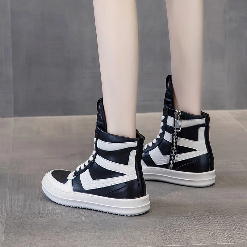 Unisex Autres Chaussures Classic Trainers Fashion Women&Men Quality Leather High Top Sneakers Trendy Walking Style Shoes