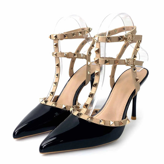 Custom Designer Shoes Sandals for Women and Ladies High Heels Luxury slippers Pointed Head Femmes Summer Fashion Suede