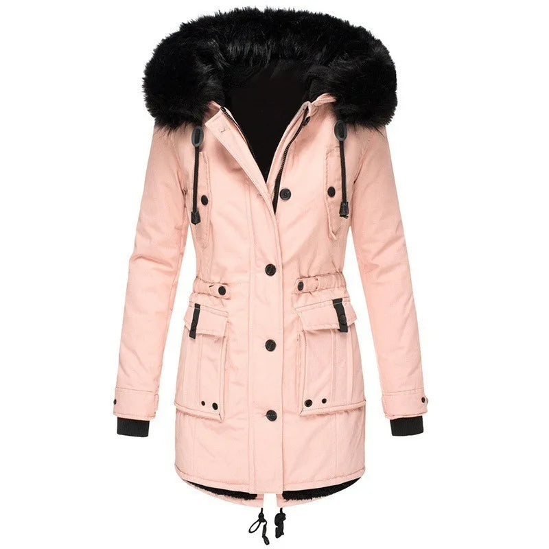 Women's Thick Women's Cotton Coat Women's Winter Clothes Pike Clothes Long Coat