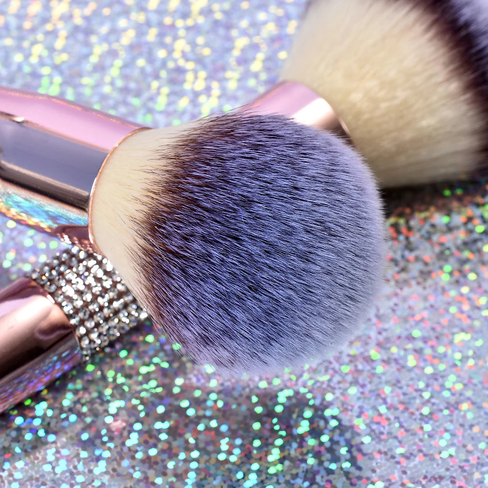 Hottest Selling High Quality Goat Hair Makeup Brush Foundation Powder Concealer Blush Makeup Brush Set