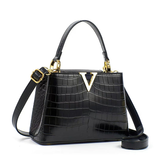2025 Latest Trendy High-quality Large Size PU Leather Bag Fashionable Large Capacity Luxury Lady Women's Handbag