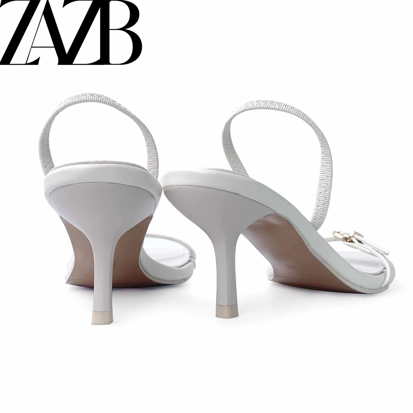 Custom Golden Chain High Heels for Women Ladies Shoes and Sandals Chaussures Pour Femmes slippers Wedding for Bride