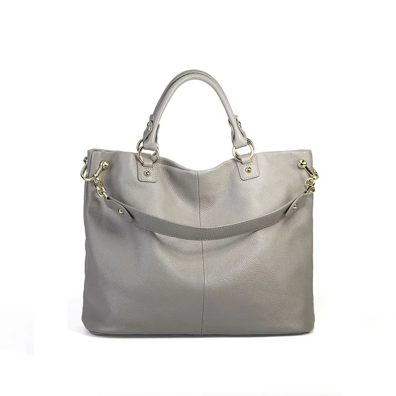 2026 Designer Purses Handbags for Women Full Grain Leather Large Tote Shoulder Bag Real Leather Fashionable for Summer Autumn