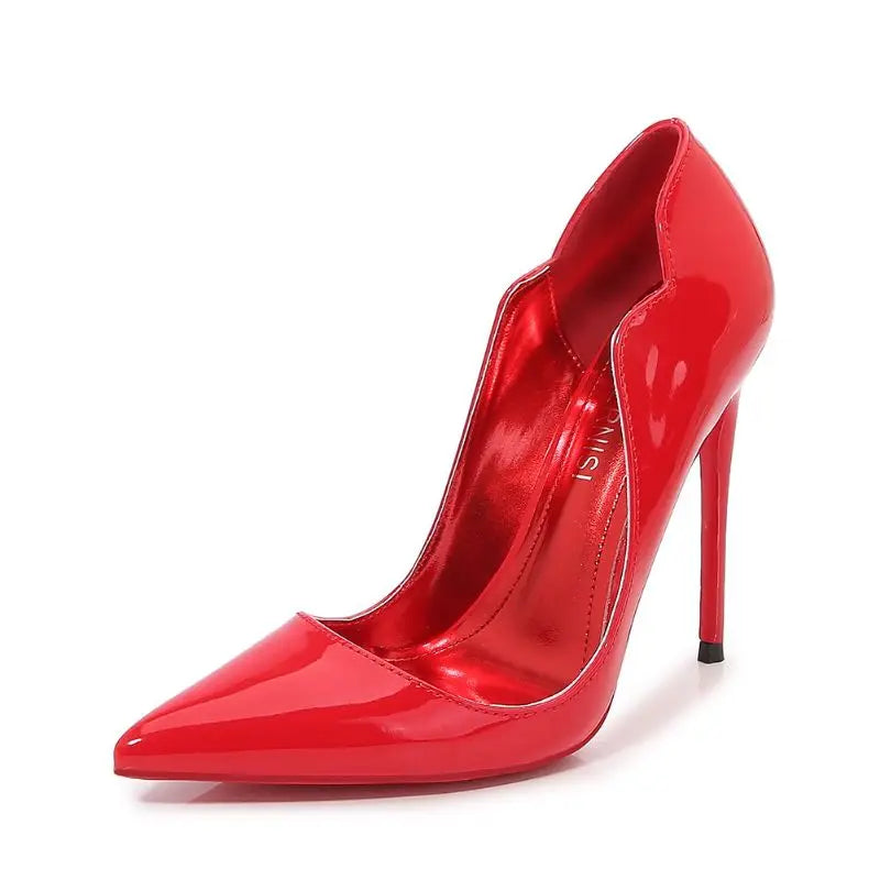Luxury Elegant Female Footwear Office Wear Pumps Shoes High Heels for Ladies
