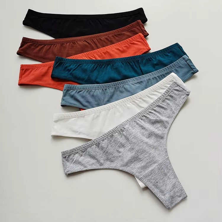 Women's Thongs Invisible Reusable Sexy Seamless C Strings T Back High Waist Panties Sexy G-string Lingeries for Women