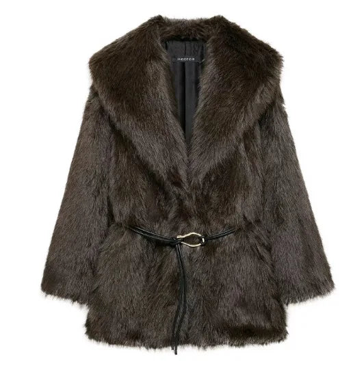 European and American Women's Clothing Sleeveless Best-selling Autumn and Winter Fashionable Warm Jacket