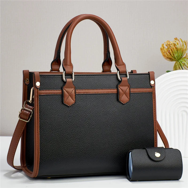 High-quality PU Leather Bag, Classic Large Capacity Fashionable Shoulder Bag, Luxury Handbag for Women