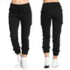 Pants for Girls Fashion Plain Oversize Cargo Pants Women Casual High Elastic Tracksuit Running Joggers Women