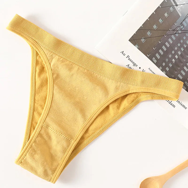 1PC/2PCS Women's Thongs Seamless Underwear Brazilian Panties Sexy G-String Female Bottoms Sexy Lingerie High Cut Leg Pantys M-L