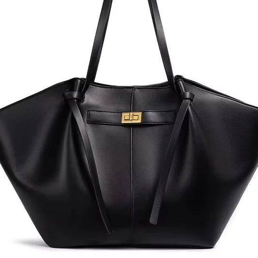 2025 Trendy Korean-style Oversized Tote Bag for Women - Chic Crossbody Work Bag, Simple & Casual Everyday Carry