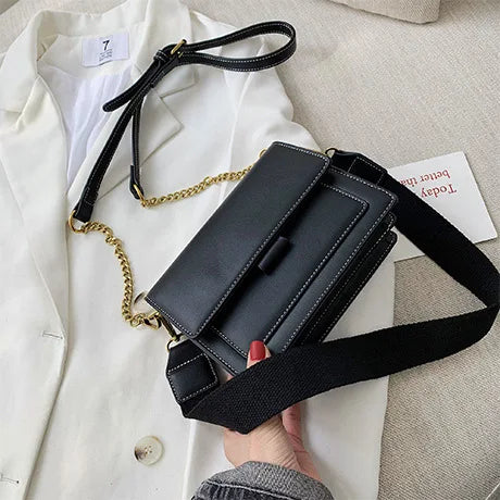 Women Bag 2025 New Fashion Texture Matching Color Hand Crossbody Bag With Ins Single Shoulder  Small Square Bag