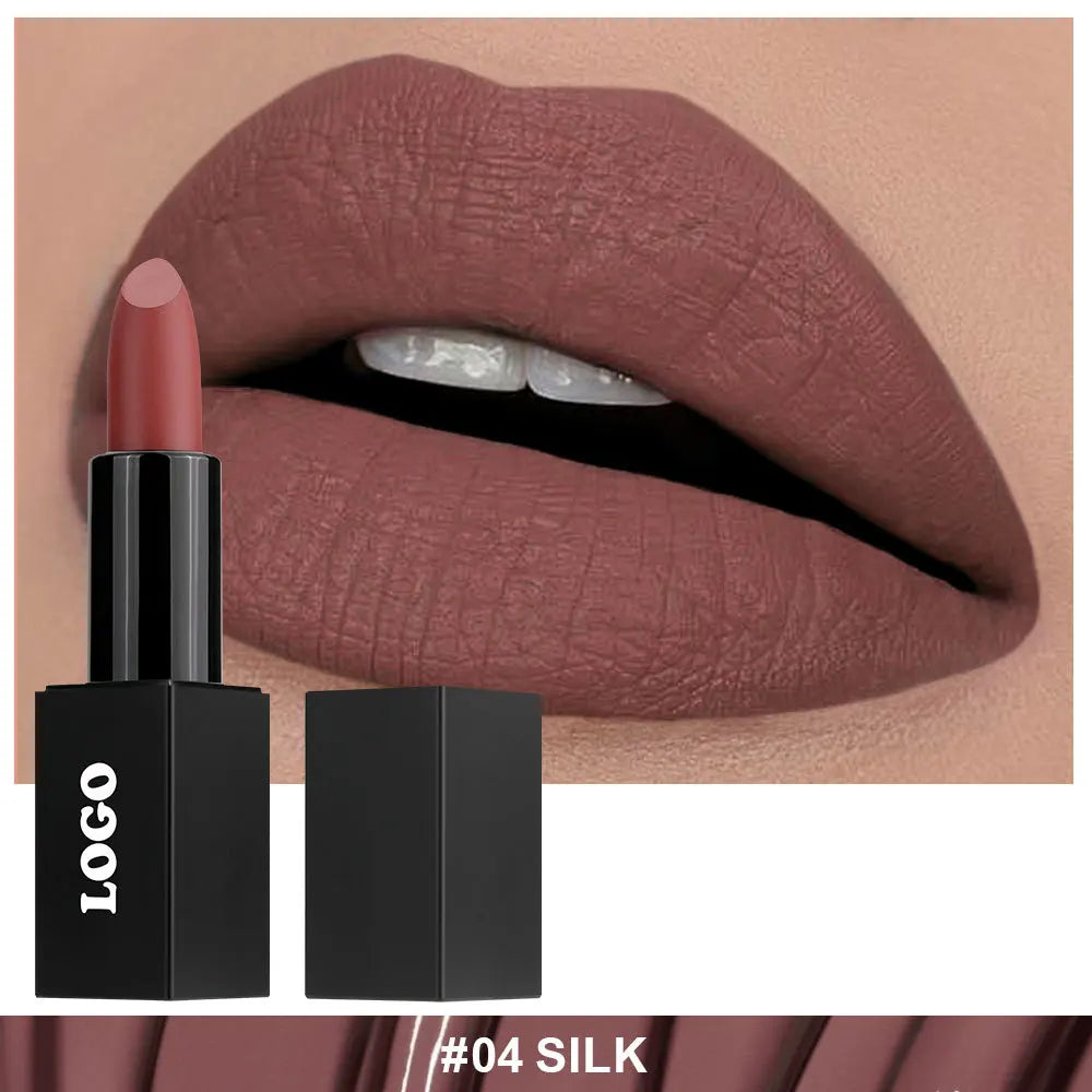 Cosmetic Private Label Fashionable Lady Makeup Creamy Matte Lipstick
