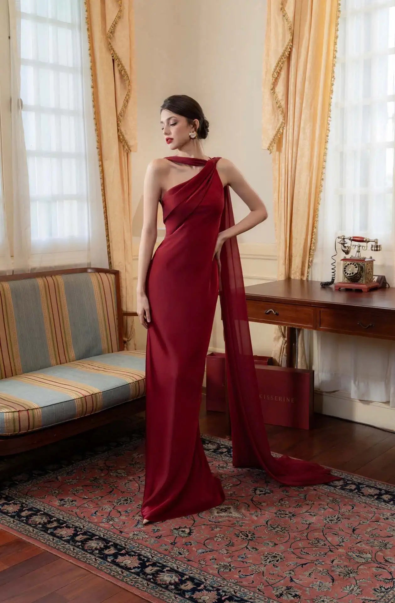 Sexy Satin Ribbon Party Dress Women Elegant Halter Backless Off Shoulder Sleeveless Female Dresses 2026 Summer Robe Gown