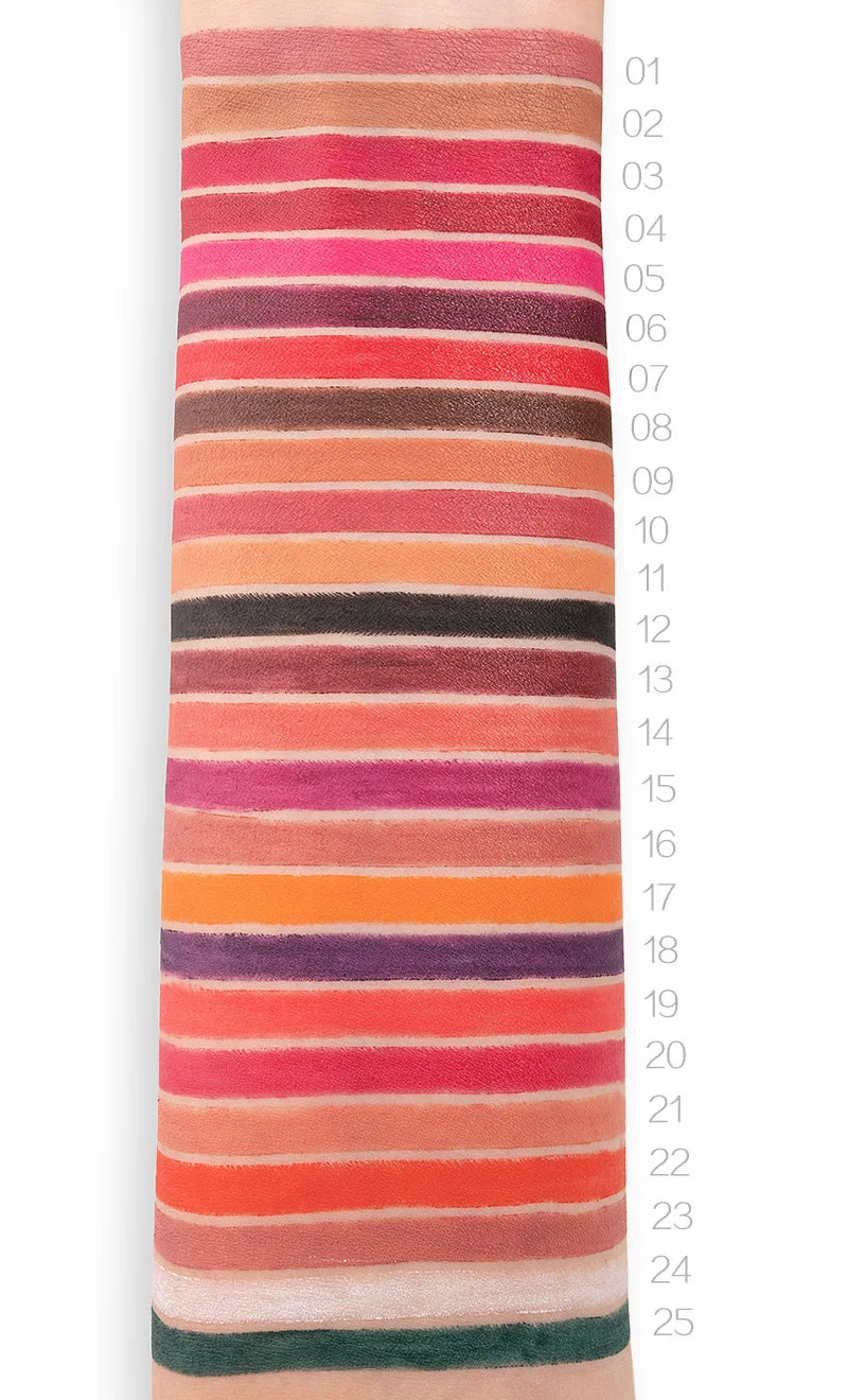 21 Color Matte Waterproof Wood Brown Lipliner Wholesale High Pigment Long Lasting Vegan Smooth Creamy Lip Liner