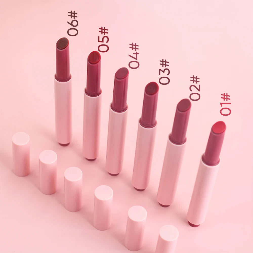 Lip Stick Hydrating Moisturizing Vegan Non-drying High Pigment Glossy Lipstick  Lip Gloss