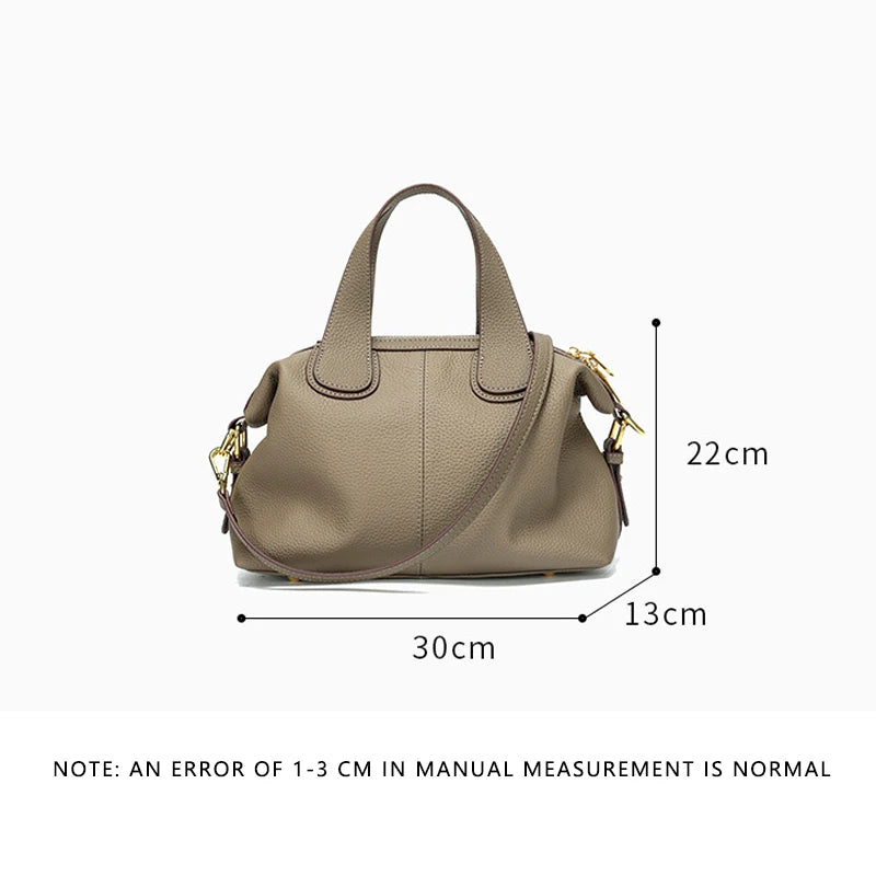 2025 New Tote Bag Large Capacity Leather Handbag for Girls  Luxury New Design Women Handbag