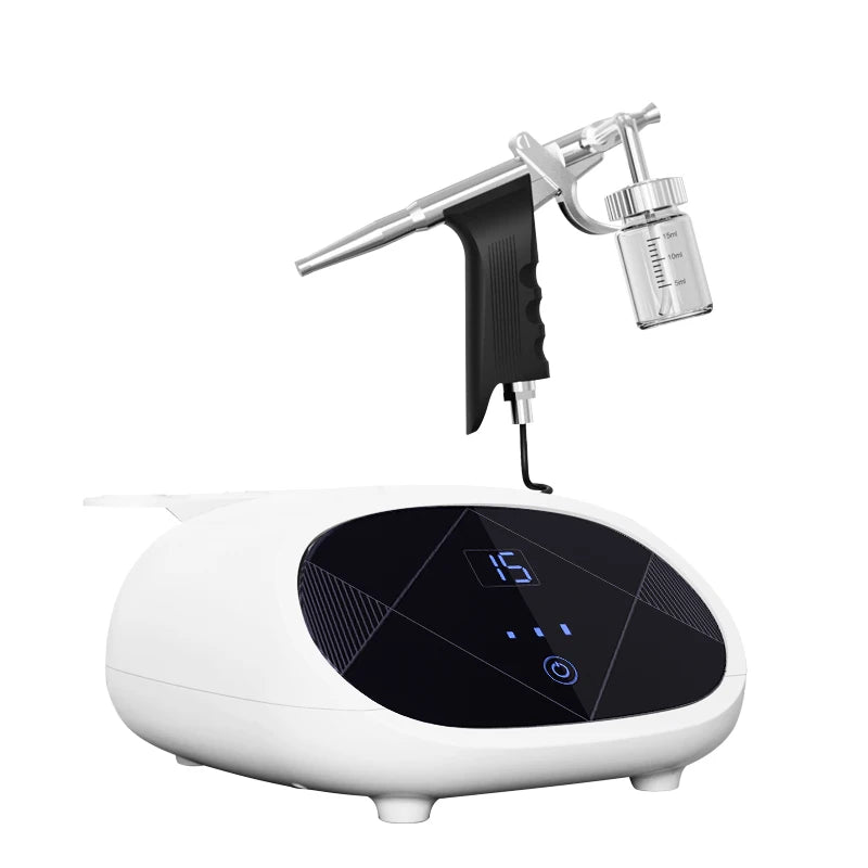 Newest Nano Spray Spa Steam Facial Airbrush Water Oxygen Air Brush High Pressure Moisturizing Facial Hydration Machine