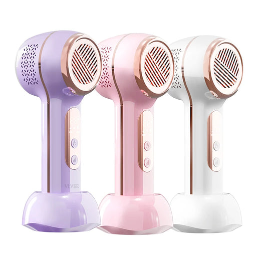 Electric Facial Massager Color Light Hot Cold Face Massager Tender Skin Lift Whitening Beauty Instrument Face