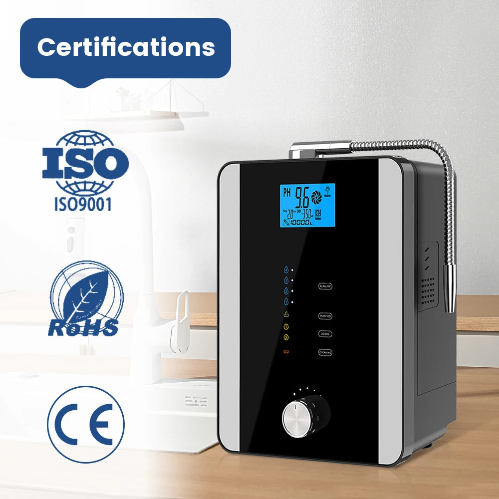 Japan Technology Kangen Su Platinum Coating Alkaline Water Machine 11 Plate Kangen Water Ionizer Machine K8