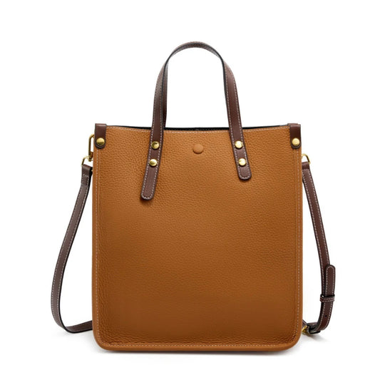 2026 Customized  Genuine Leather Large Capacity Luxury Designer Tote Ladies Women's Handbags  Fashionable