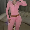 Casual Sexy Splice Pants Slim High Waist Cut Pants Women 90s Autumn Spring Fashion Streetwear Lady Hot Girl Yoga Pants